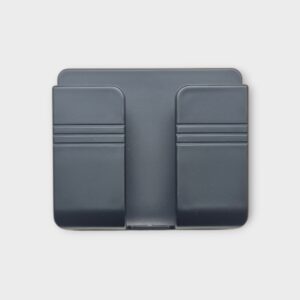 Multifunctionele Wandhouder voor Telefoon & Afstandsbediening – Met Dubbelzijdige Tape (Zwart)