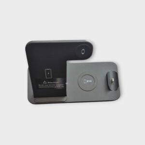 4-in-1 Draadloze Apple Oplader – Qi Snellader voor iPhone, Apple Watch & AirPods